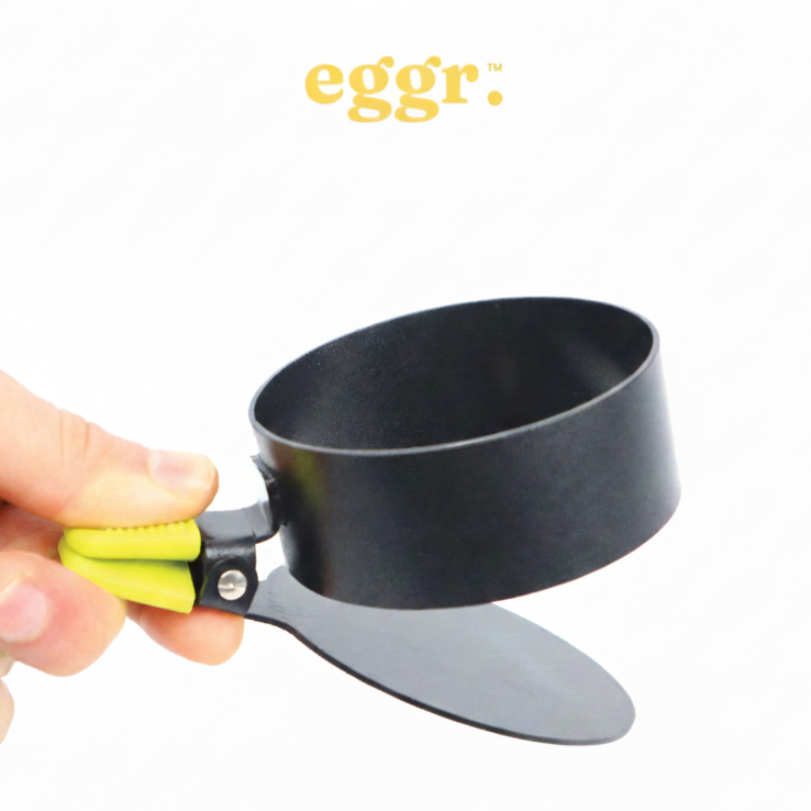 egg cooker for air fryers certified non toxic with easy slide out functionality and a easy grip handle